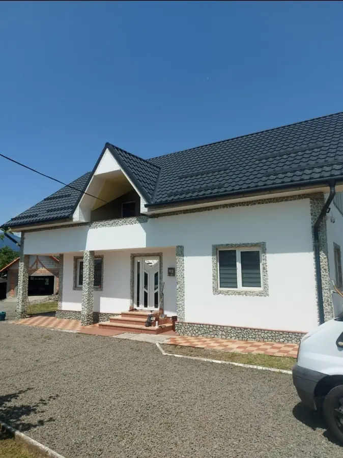 Acoperiș nou din țiglă metalică antracit — lucrare Montaj Acoperis Top